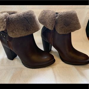 SOLD Ugg Leather Booties